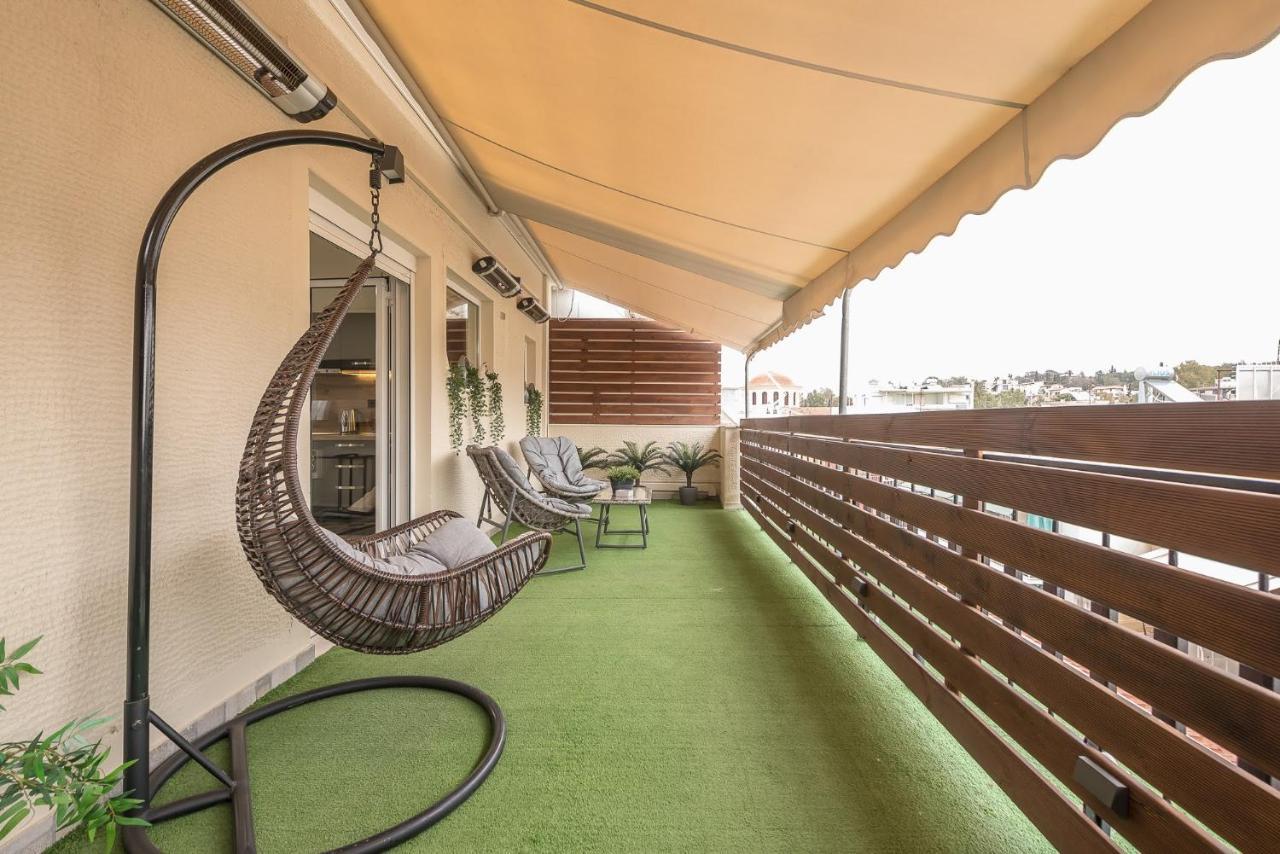 شقة Petralona Stylish Penthouse أثينا المظهر الخارجي الصورة